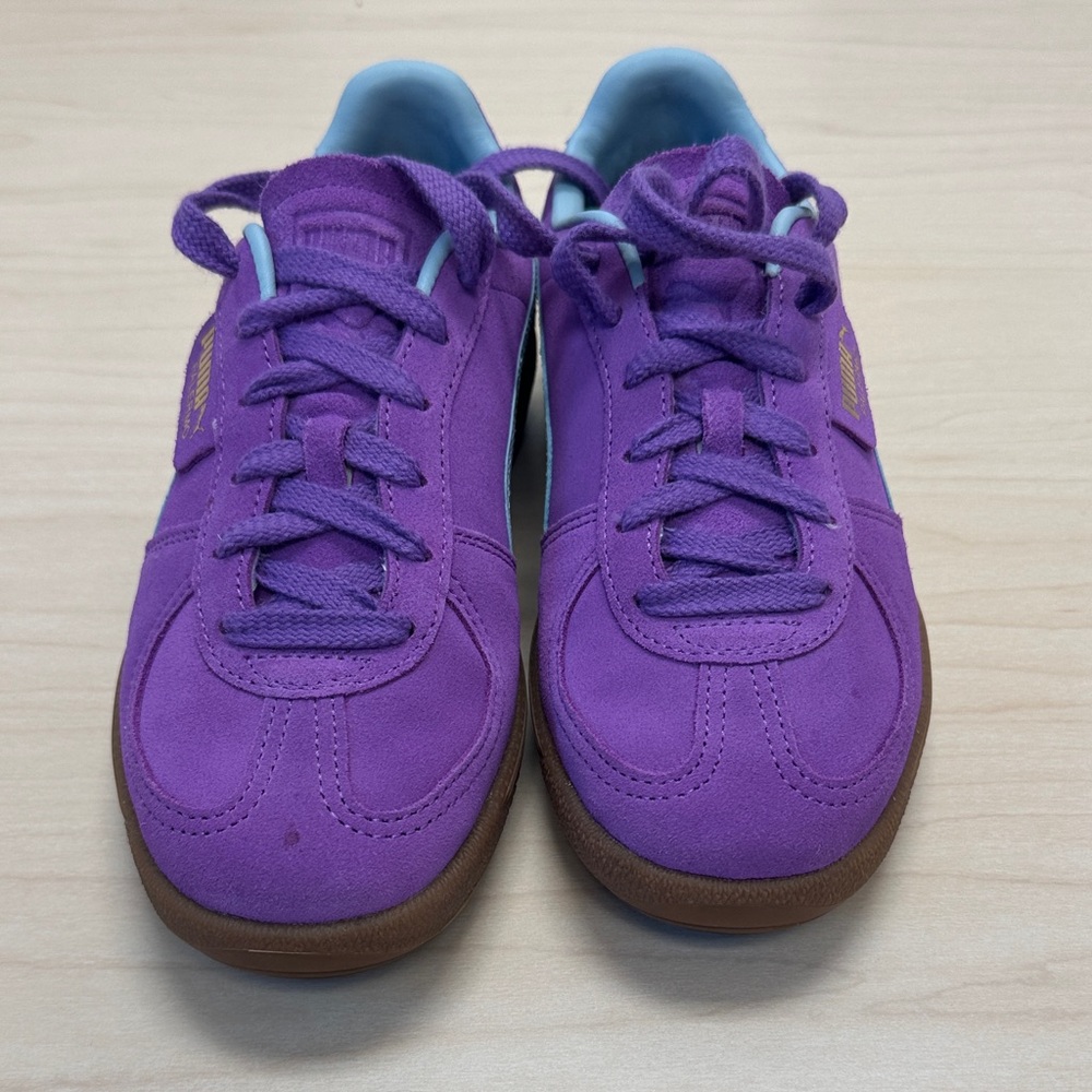 Puma Palermo Athletic shoes size 6, purple, new in box,